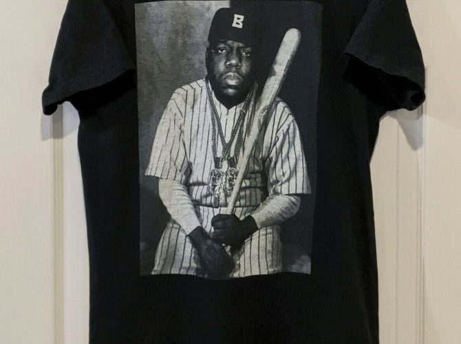 Biggie Smalls Baseball Tee Shirt