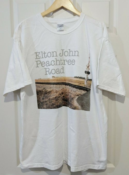 Elton John Peach Road Tee Shirt